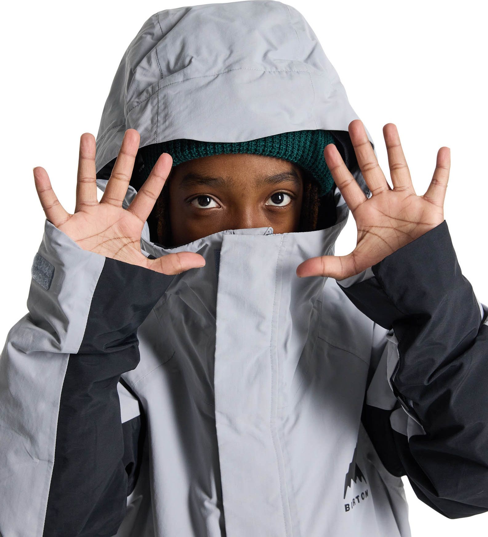 Burton Kids Skimmer Jacket Silver Sconce/true Black | Buy Burton